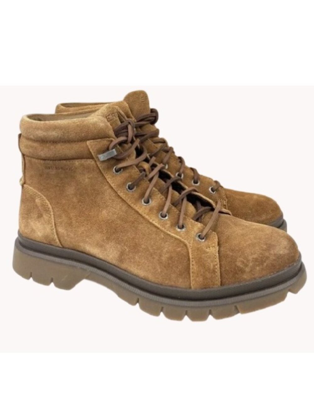 Sperry Men's Watertown Ltt Sued Boot Tan/Brown Size 12